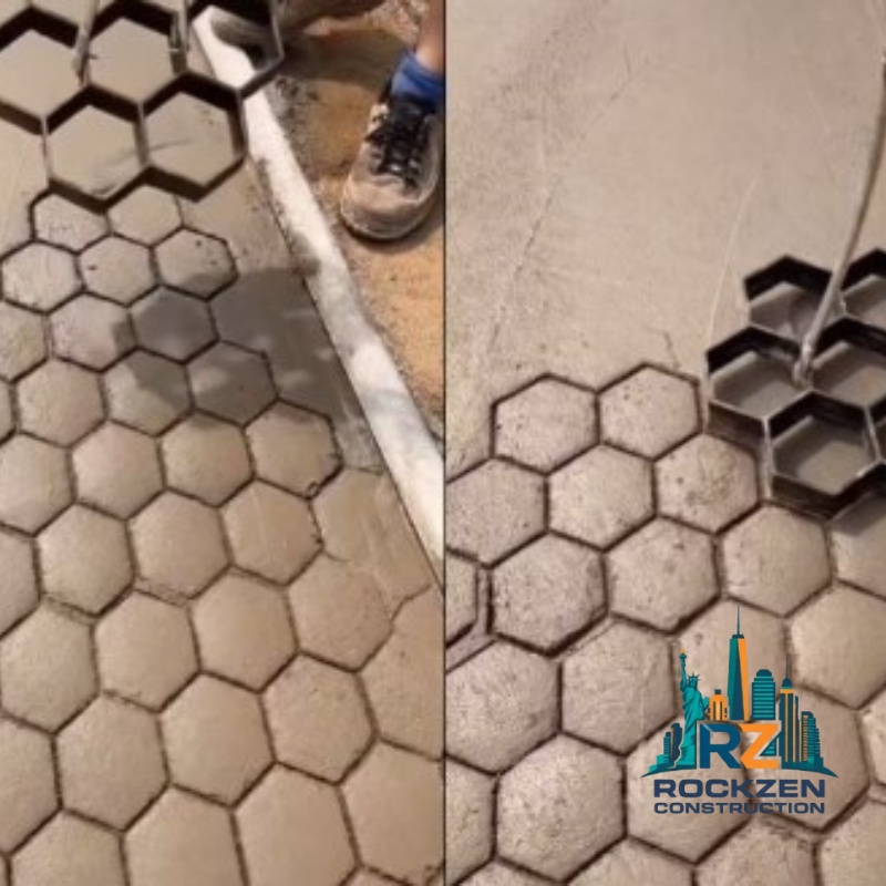 Professional Driveway Repair NY services in progress