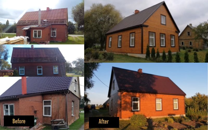Facade restoration contractors NYC repairing a commercial building exterior