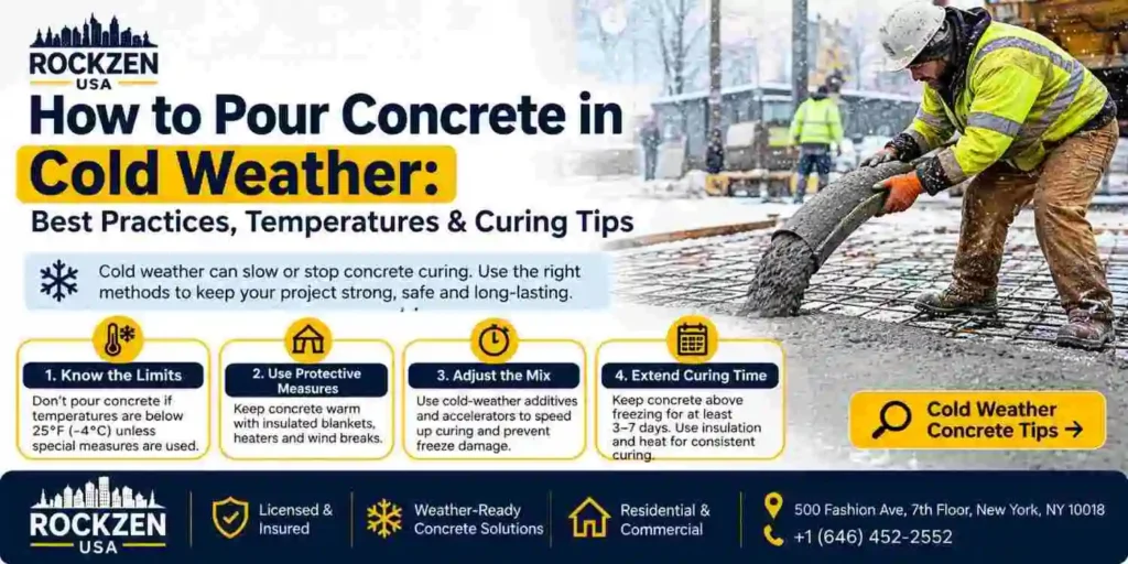 Cold Weather Concrete Pouring Guide