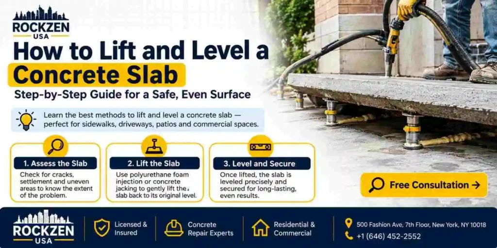 Rockzen USA Concrete Slab Lift Guide