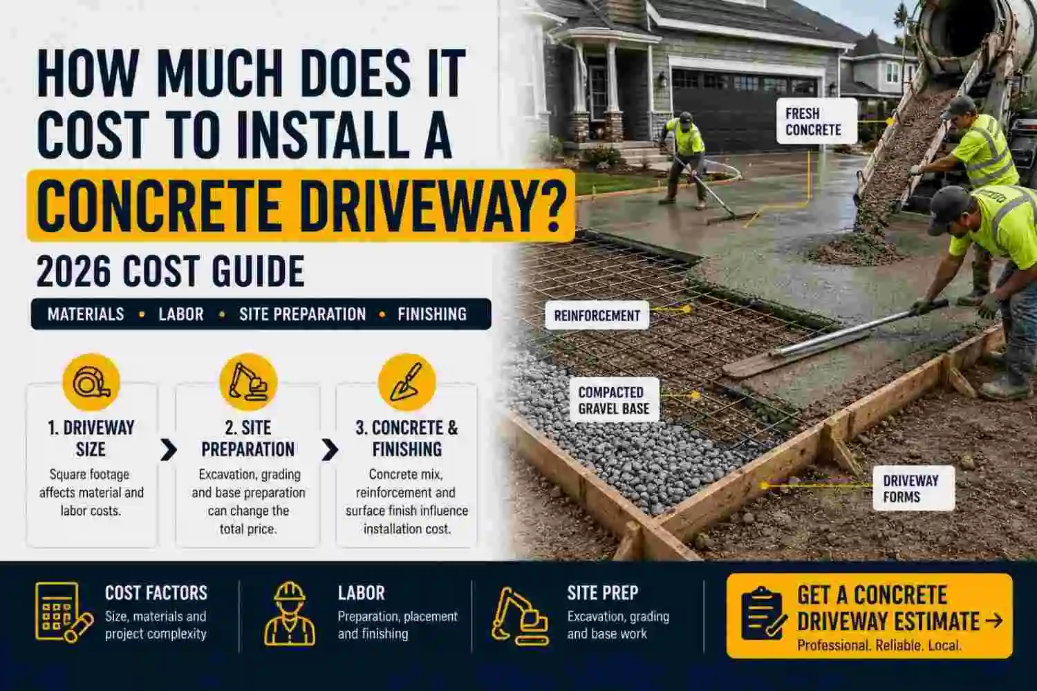 Concrete Driveway Cost Guide 2026